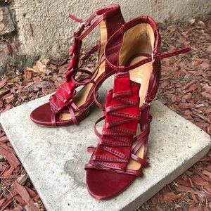 L.A.M.B. Strappy Heels